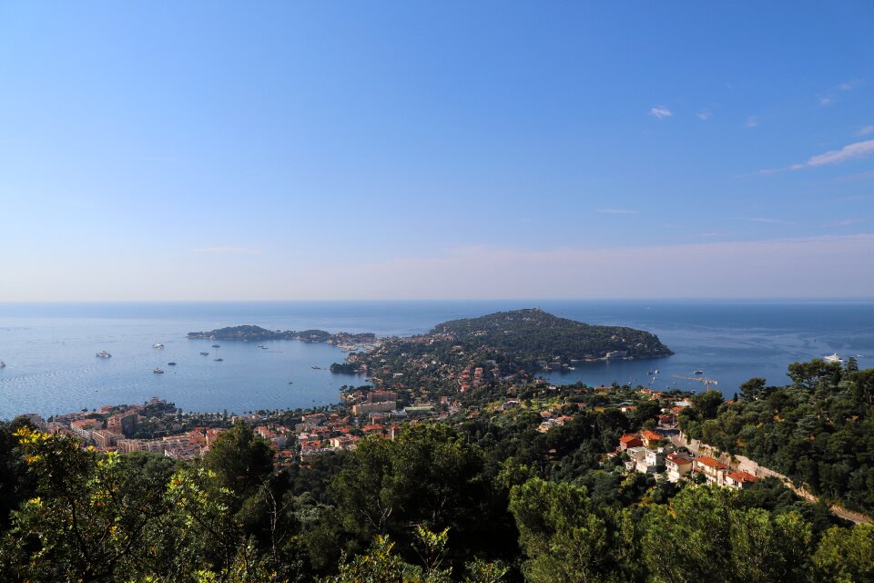 Monaco lake the mediterranean sea