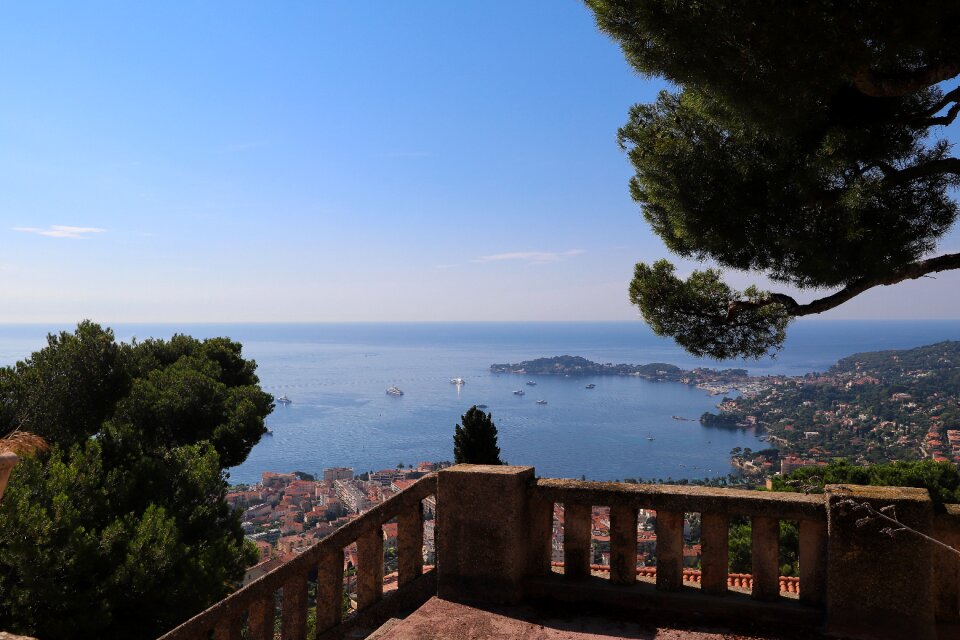 Monaco lake the mediterranean sea