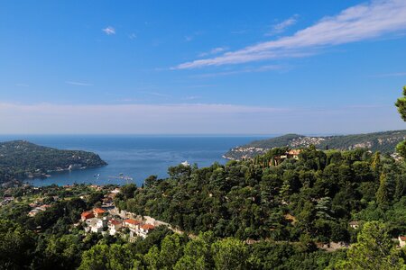 Monaco lake the mediterranean sea photo