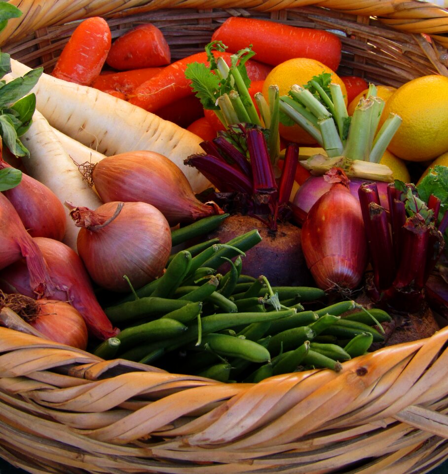 Banana vegetable garlic