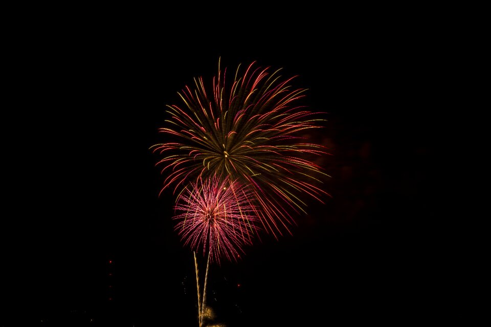Pyrotechnics freedom holiday