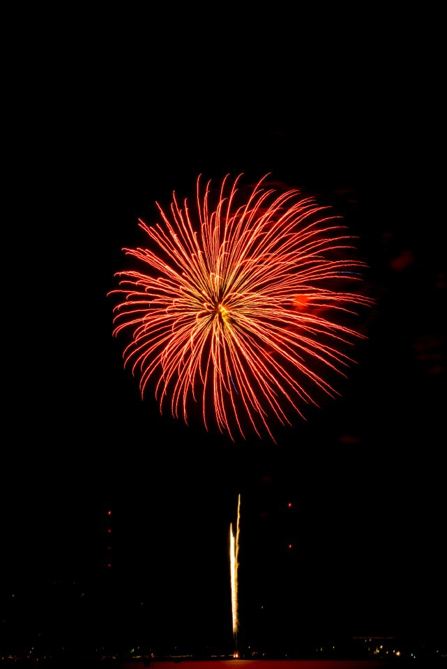 Pyrotechnics freedom holiday