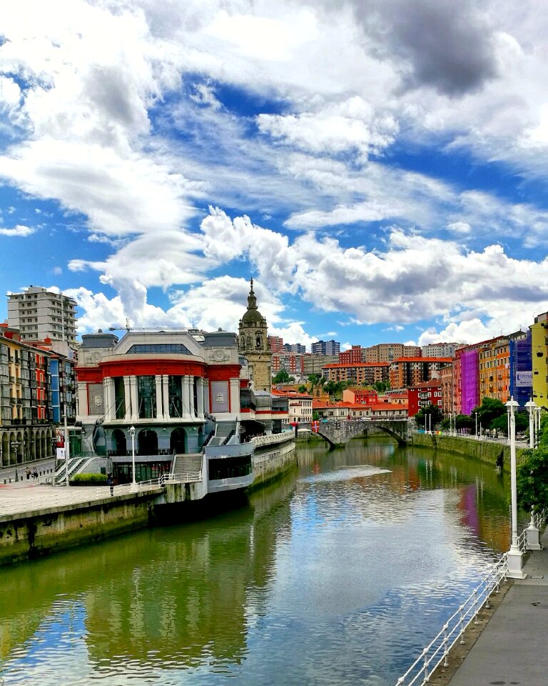 Landscape city bilbao