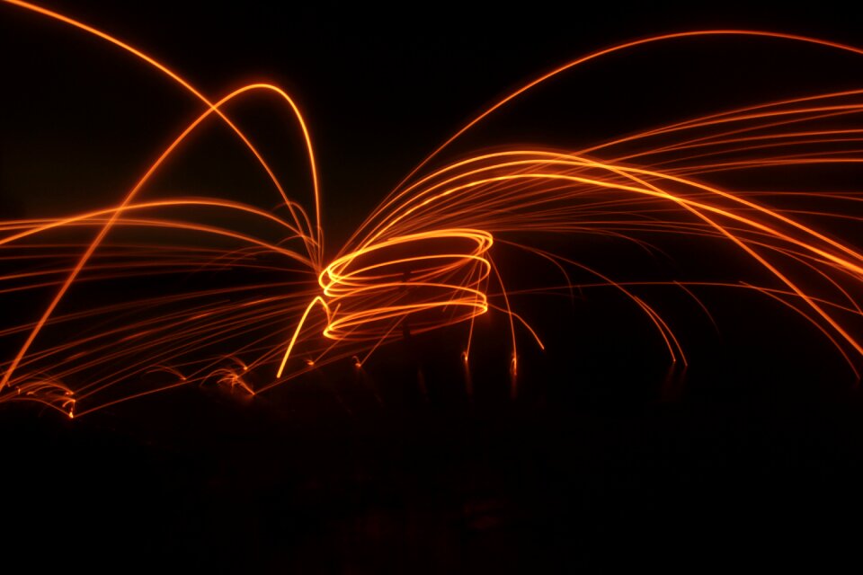 Abstract magic explosion