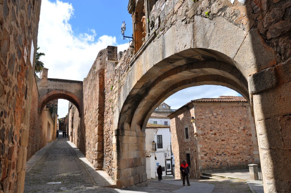 Cáceres bow of the star extremadura cities