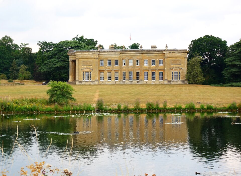 Lawn lake landscape