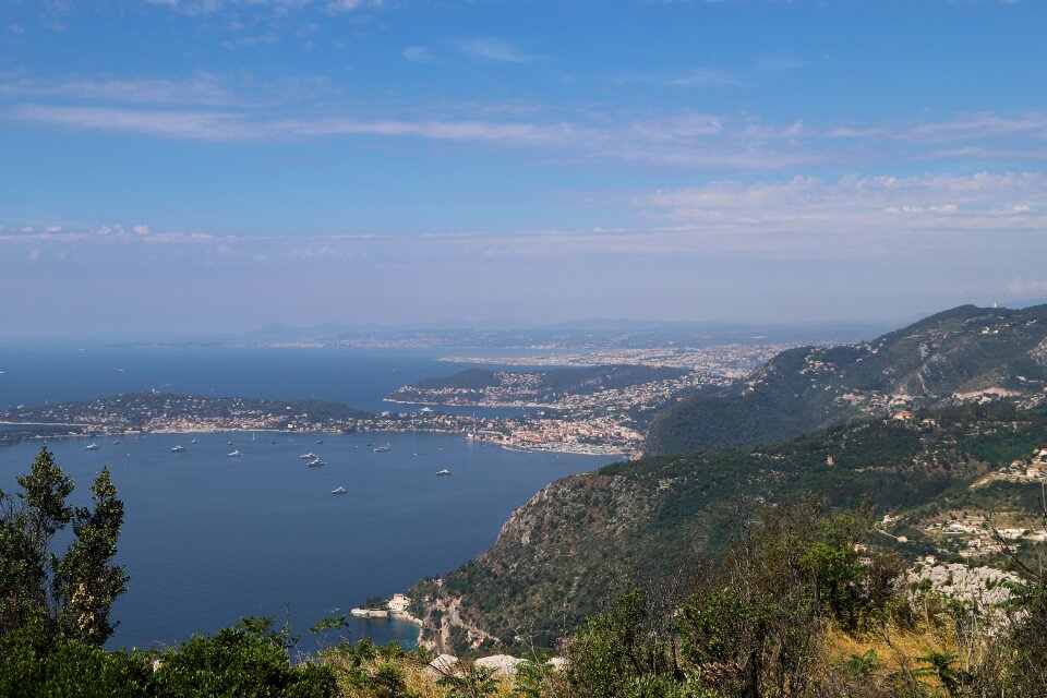 Monaco lake the mediterranean sea