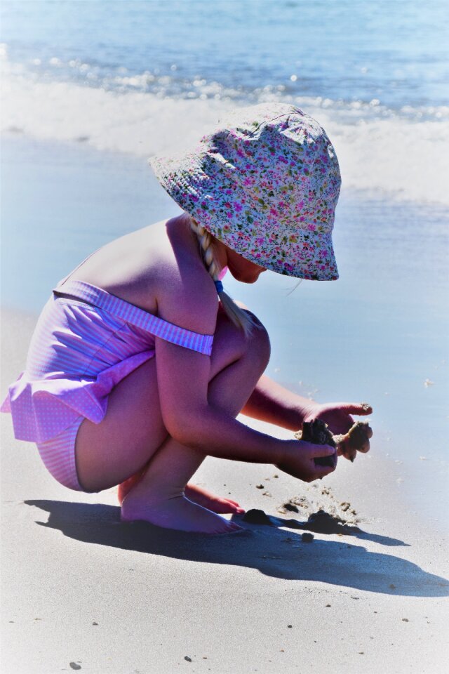 Sea water childhood