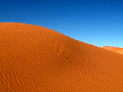 Desert sand dune namibia photo