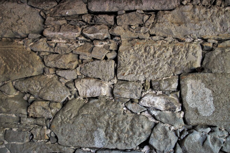 Pattern wall the stones
