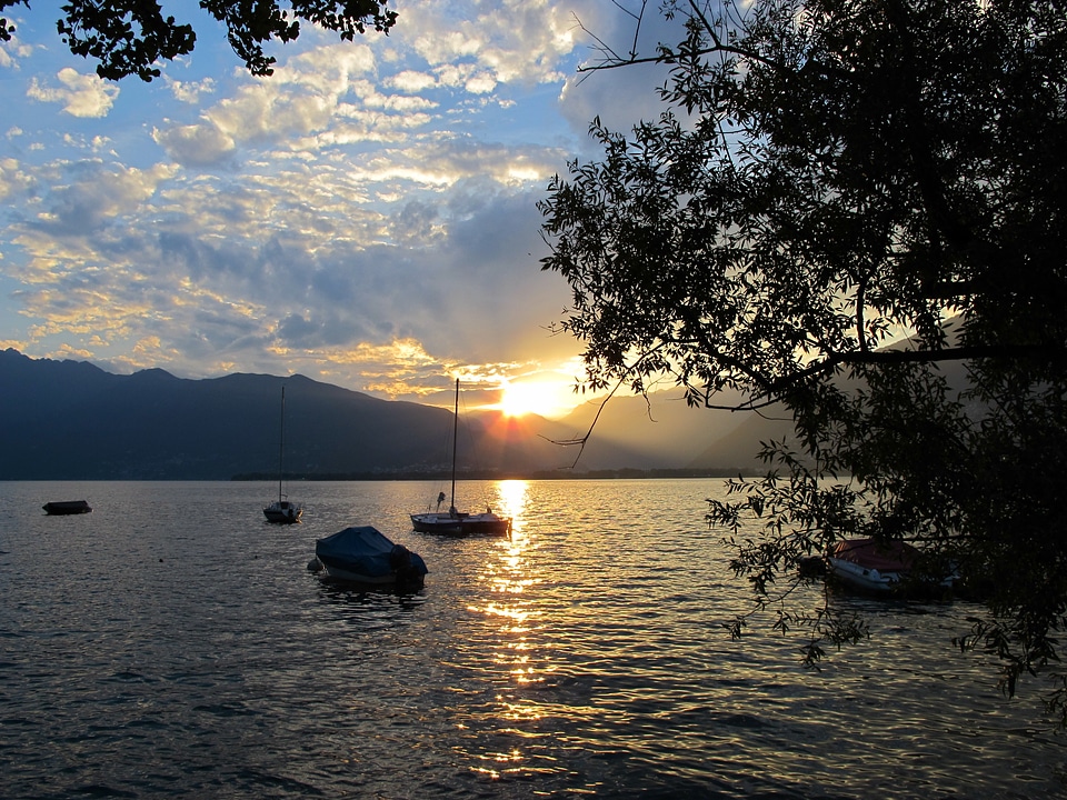 Abendstimmung lake romance