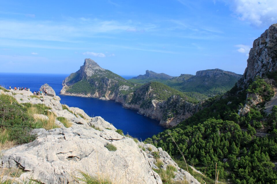 Coast rock landscape