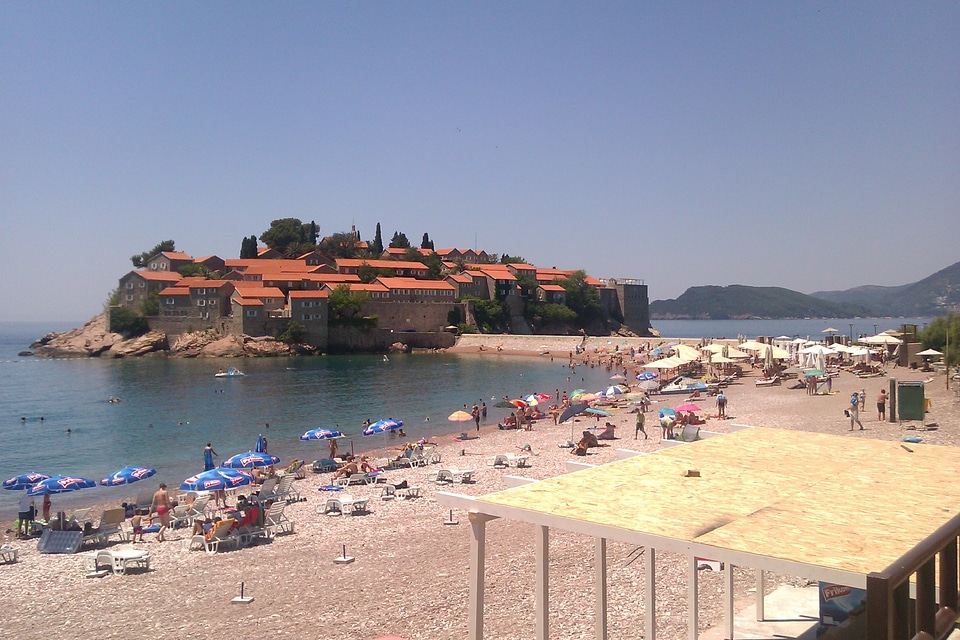 Island sea montenegro