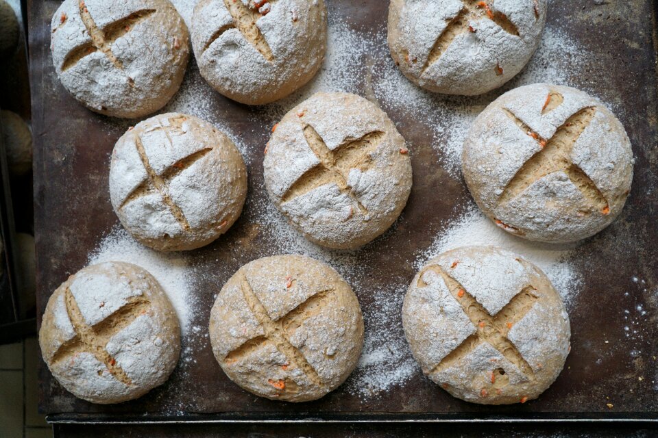Bread baked goods breakfast