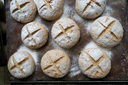 Bread baked goods breakfast