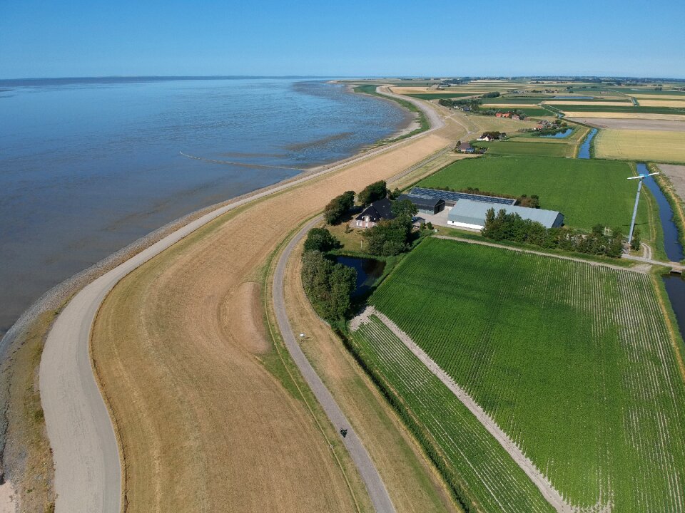 Wadden sea friesland coast
