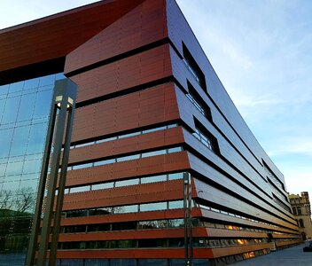 Modern building wrocław