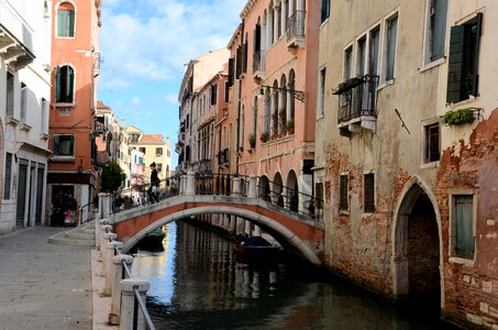 Venice italy channel photo