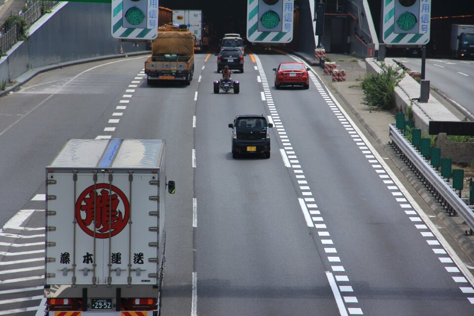 Japan traffic street