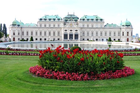 Vienna castle belvedere photo