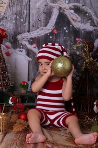Celebration striped red