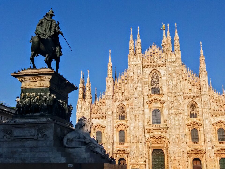 The cathedral duomo gothic