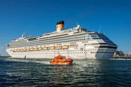 Cruises warnemünde baltic sea photo
