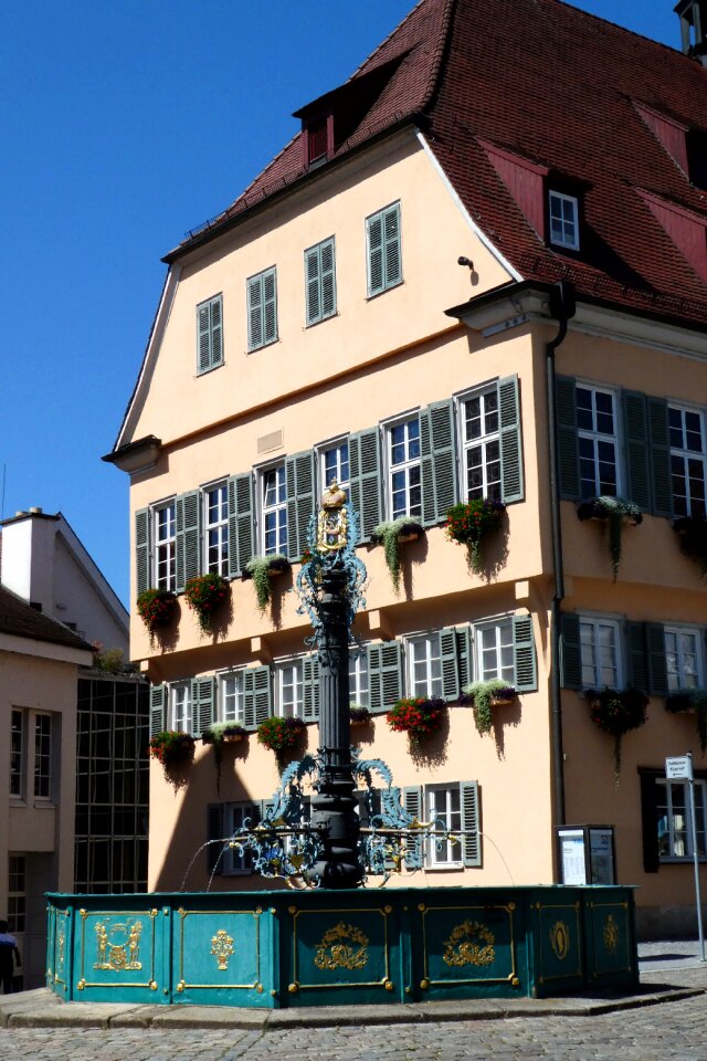 Town hall historic center baden württemberg