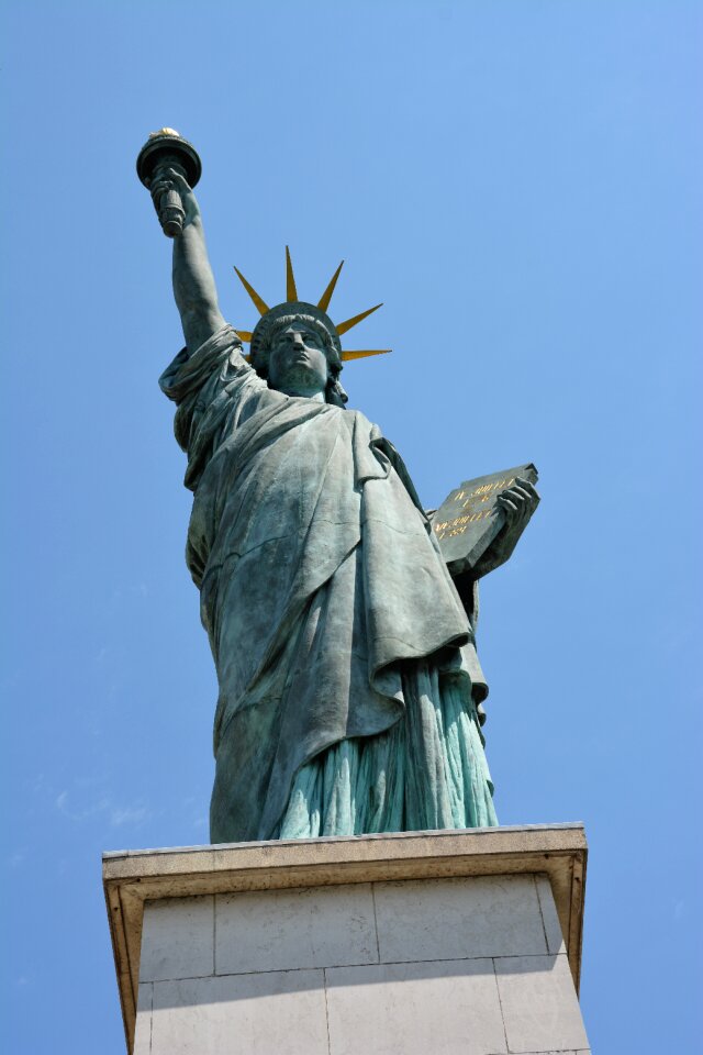 France statue of liberty a model for the real