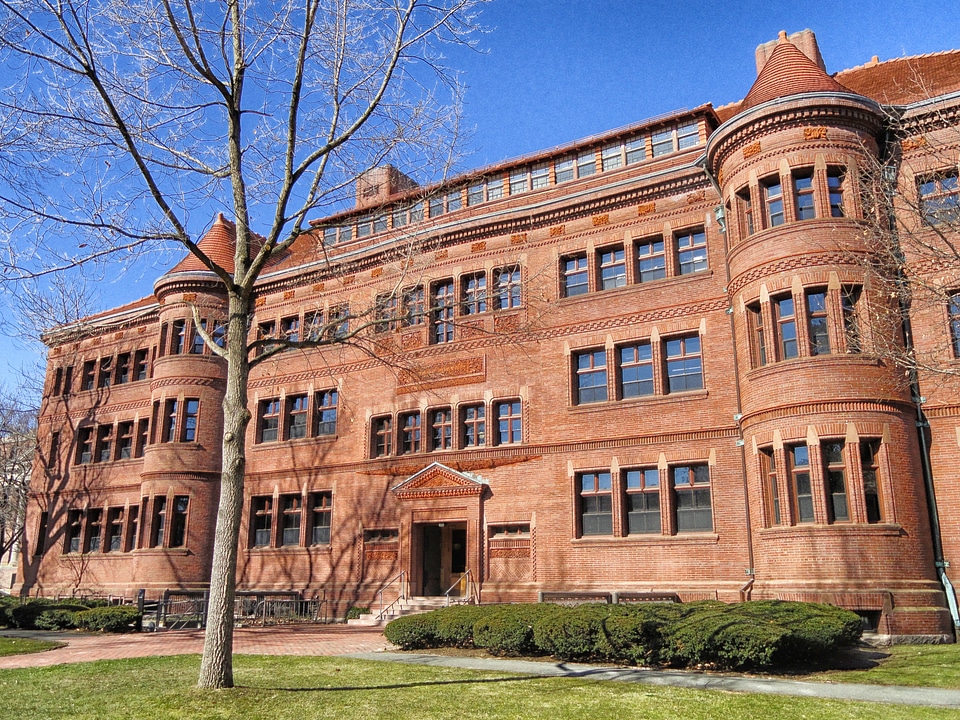 Sever hall building campus