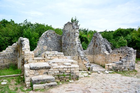 Vacations abandoned places istria photo