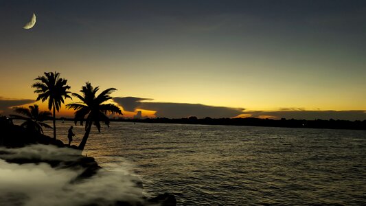 Water paradise landscape
