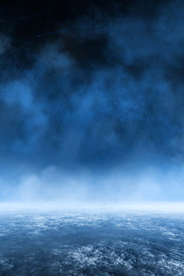Night mystical lighting