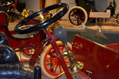 Antiques exhibition the vehicle