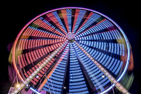 Motion carousel wheel