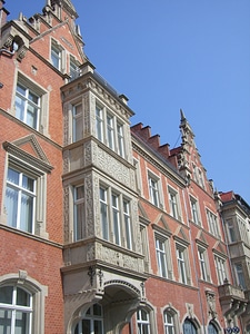 Facade historically building