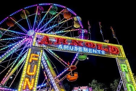 Motion carousel wheel