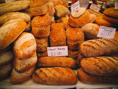 London bread market photo