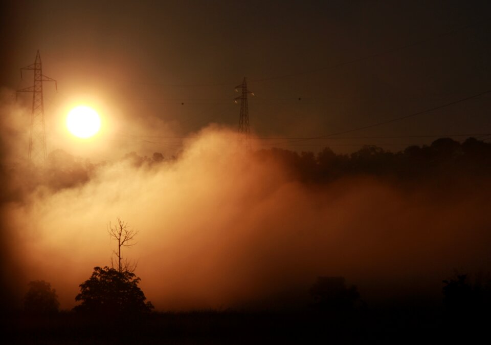 Landscape nature morning
