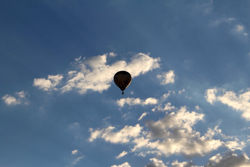 Clouds floating air
