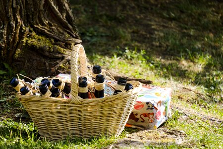 Alcohol gift basket