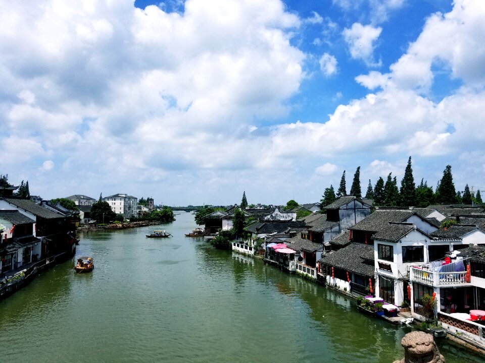 The ancient town fresh waterways