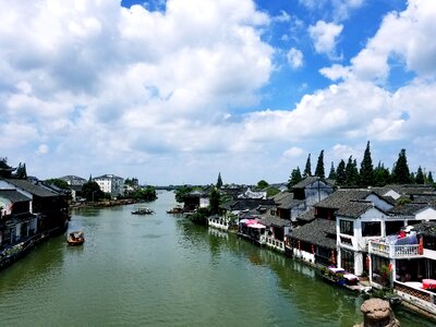 The ancient town fresh waterways