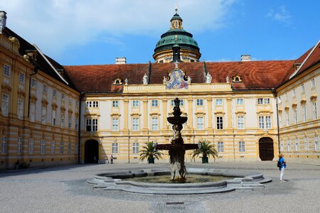 Austria baroque courtyard