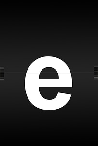 Journal font airport scoreboard