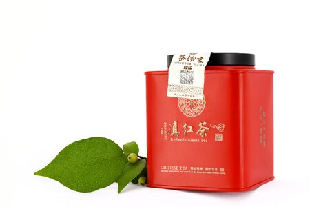 Red box tea black tea photo
