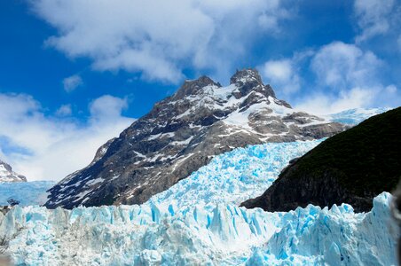 Ice landscape patagonia photo