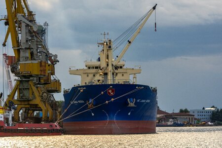 Chartering shipping boat photo