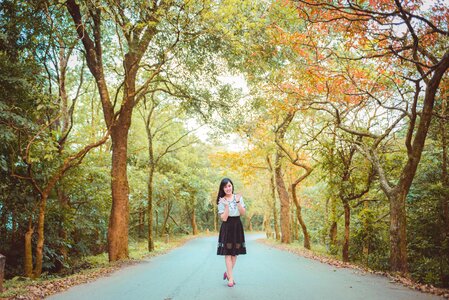 Dress smile portrait photo