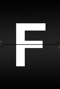 Journal font airport scoreboard